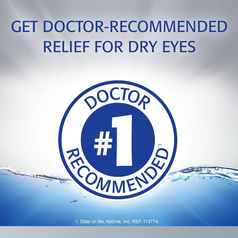 Refresh Optive Advanced Lubricant Eye Drops, Sterile, 0.33 Fl Oz - Image 2